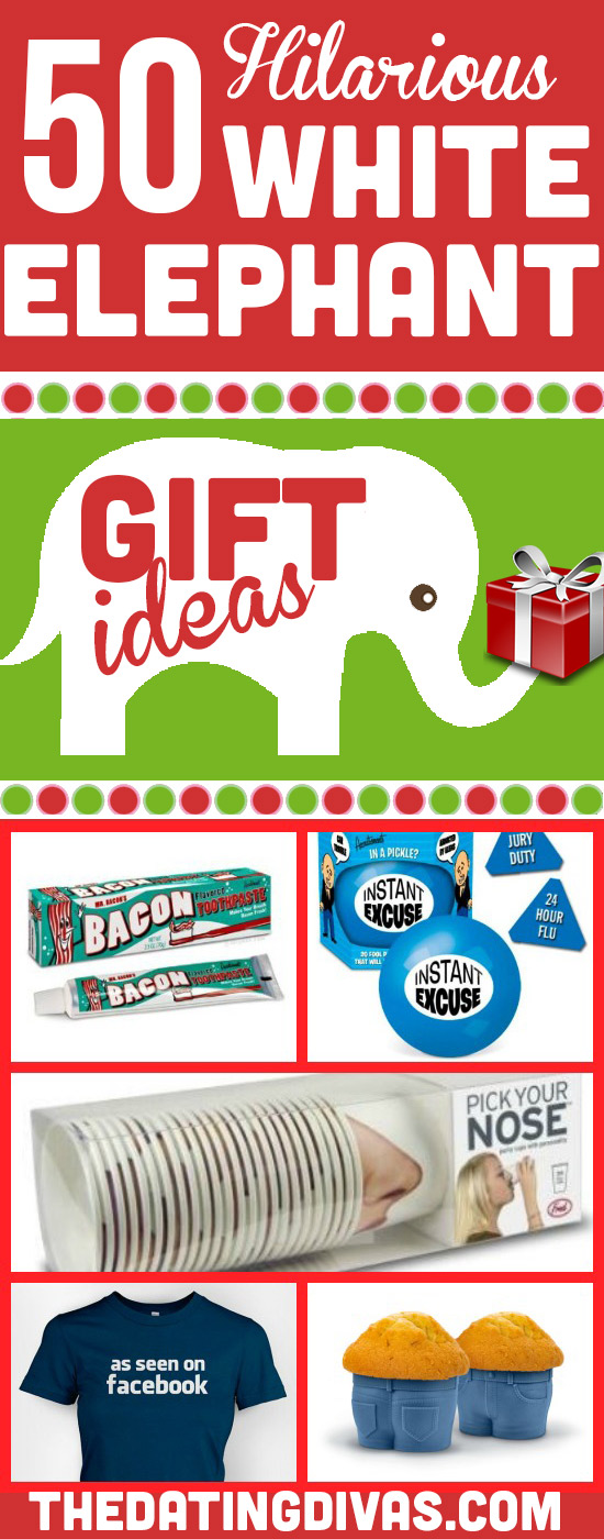 white elephant gift idea